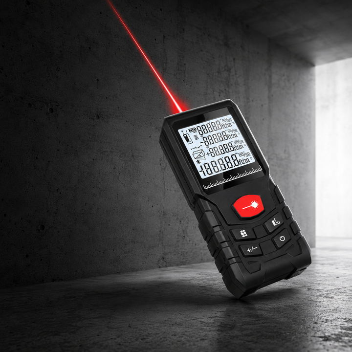 Laser Distance Meter Rangefinder Digital Measuring Tool 50M 100M 120M