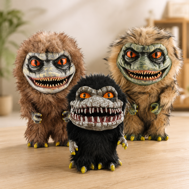 Creepy Furry Monster Plush Halloween Decoration Prop