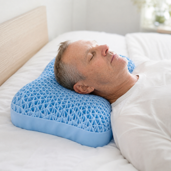 Cooling Gel Memory Foam Pillow Rectangular Standard Size