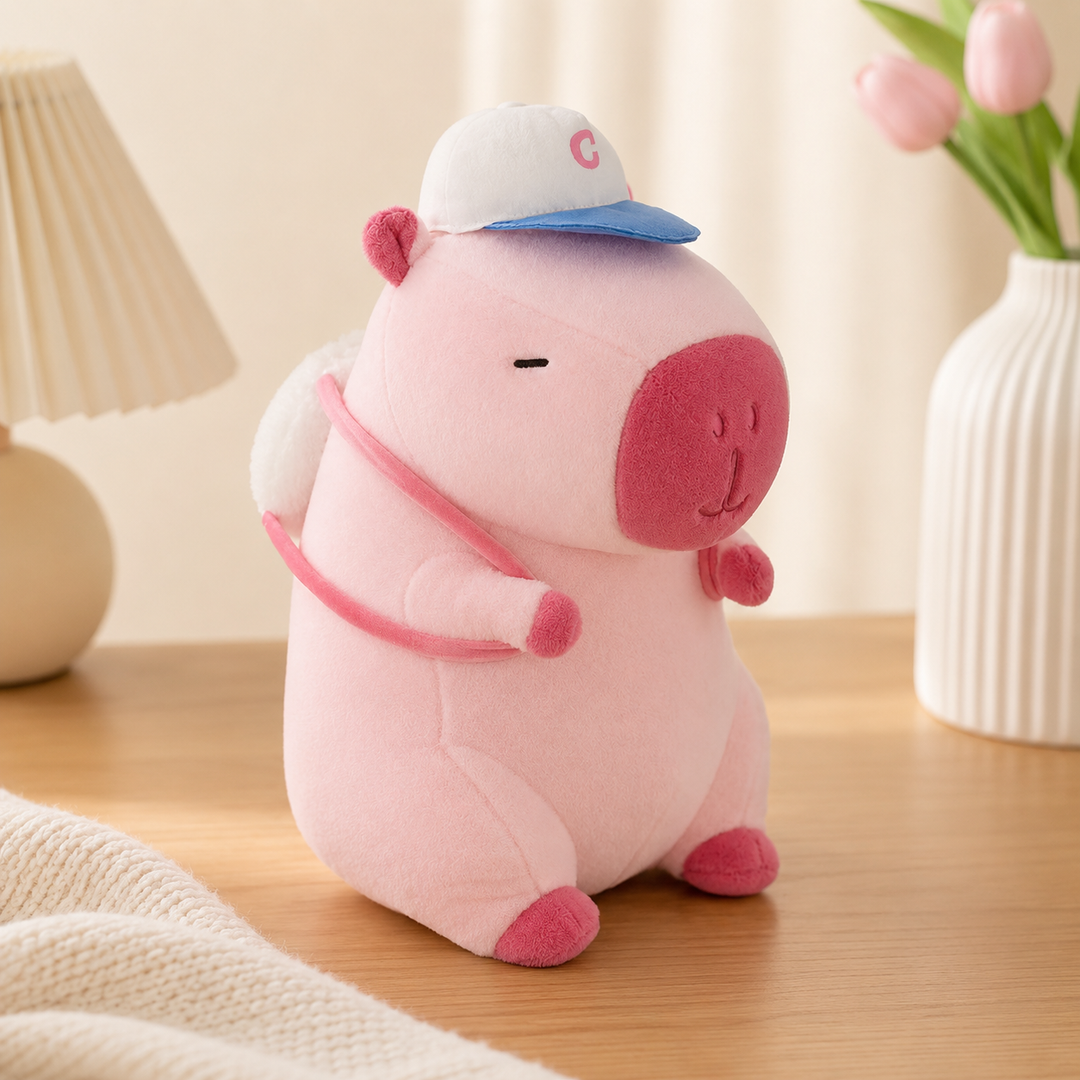 Cute Capybara Plush Doll Anime Fluffy Stuffed Animal Kids Gift