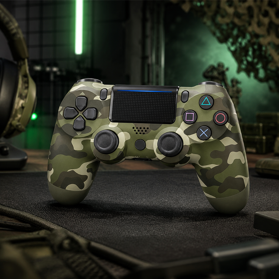 Wireless Bluetooth Controller Gamepad for PlayStation 4 and PC