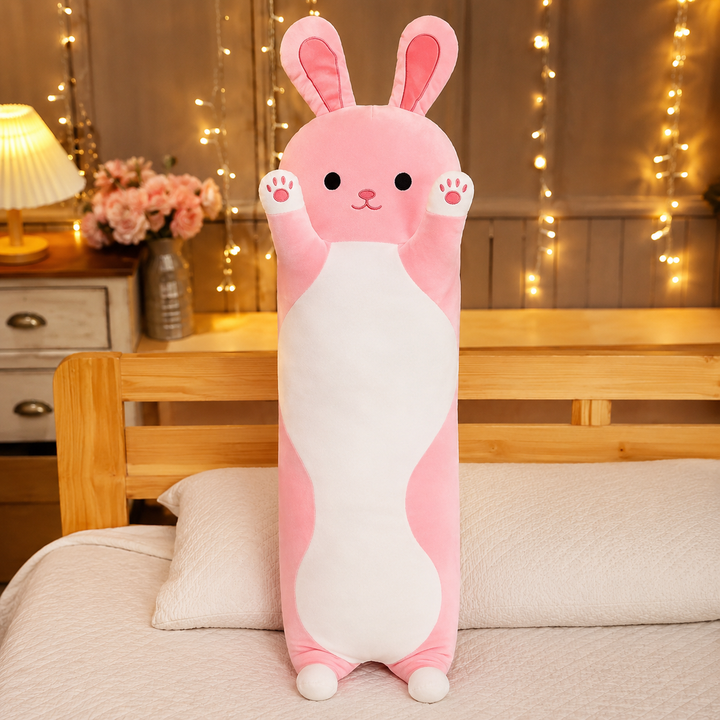 Cartoon Animal Long Sleeping Pillow Plush Soft Kids Gift