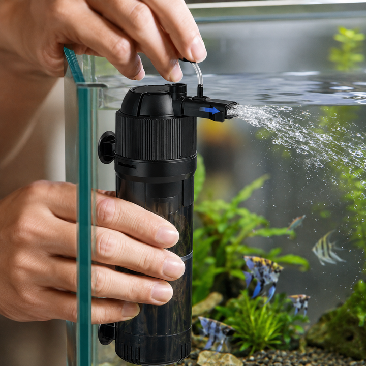 UV Aquarium Sterilizer Filter Light Fish Pond Tank Clarifier Pump Algae Killer
