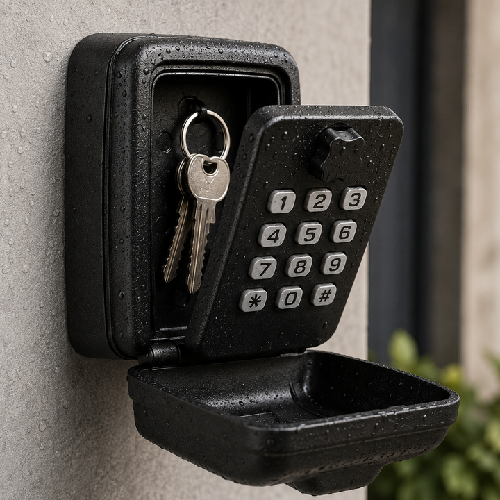 Key Safe Box Wall Mount Lock Box with Numeric Code