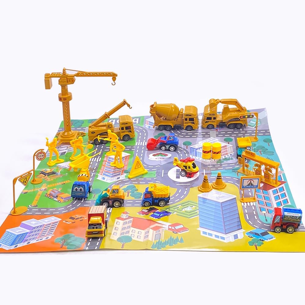 Kids Advent Calendar 2025 Car Model Alloy Vehicle Set