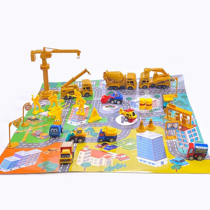 Kids Advent Calendar 2025 Car Model Alloy Vehicle Set