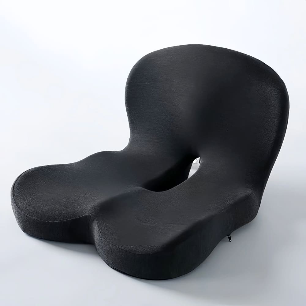 Orthopedic Memory Foam Seat Cushion and Back Support Cushion Set