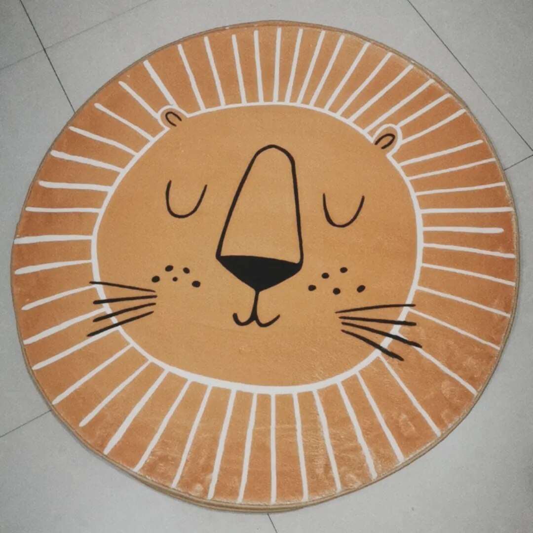 Round Playmat Rug for Kids