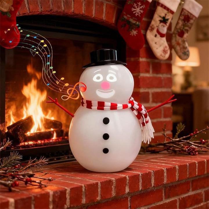 Snowman Light Projector Animated