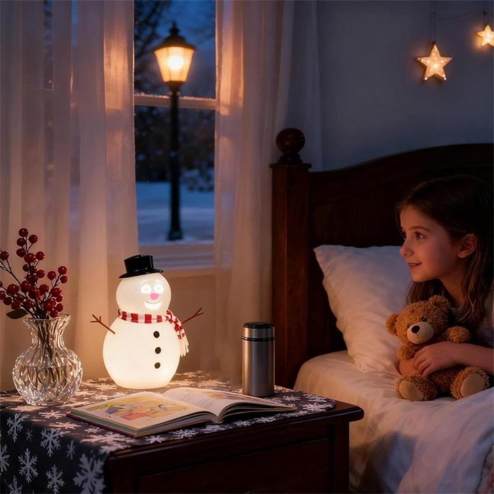 Snowman Light Projector Animated