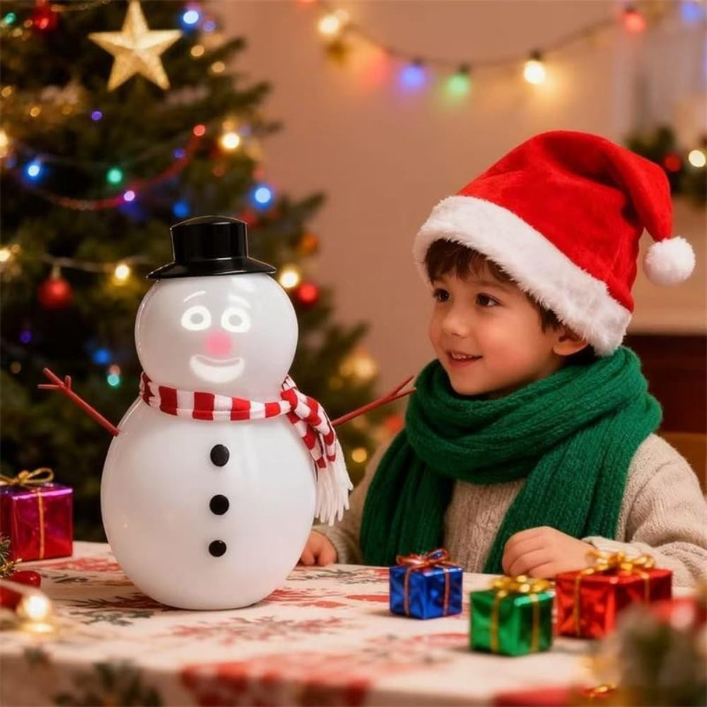 Snowman Light Projector Animated