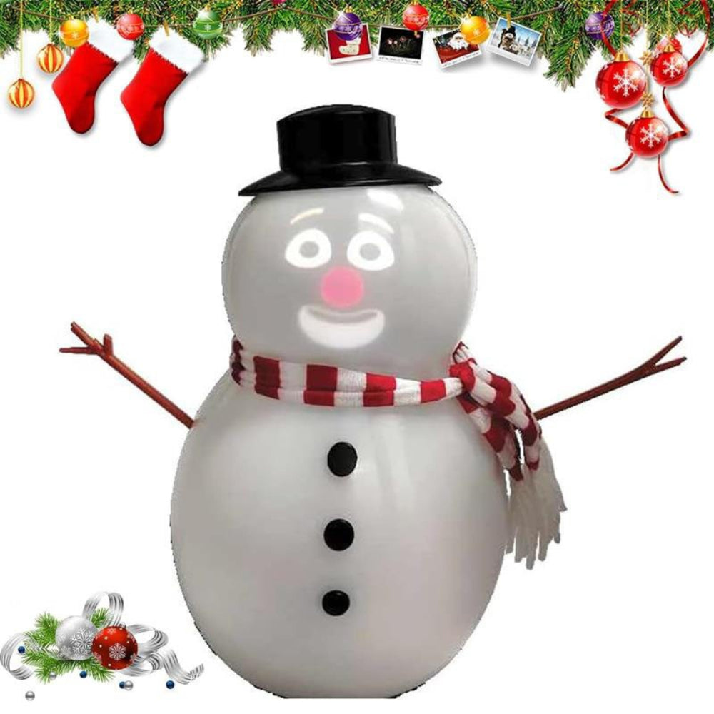 Snowman Light Projector Animated
