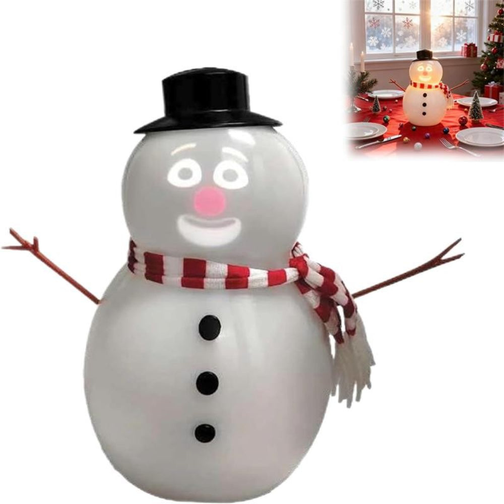 Snowman Light Projector Animated