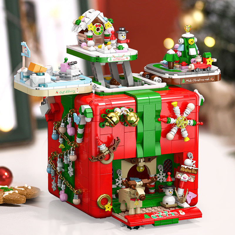 Building Block Music Box Puzzle Toy for Kids