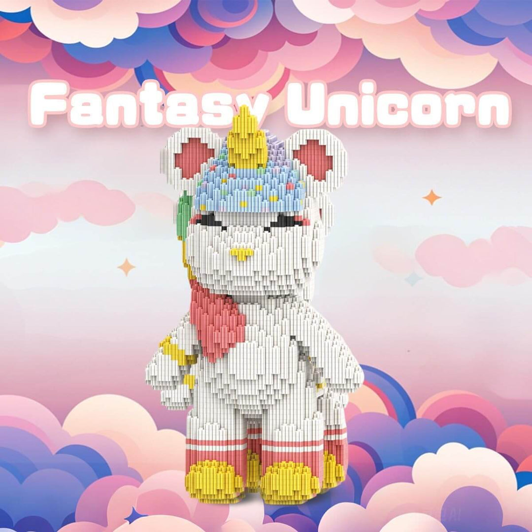Building Blocks Set Deer Unicorn Educational Toys