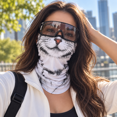 Halloween Cat and Dog Animal Costume Balaclava Mask