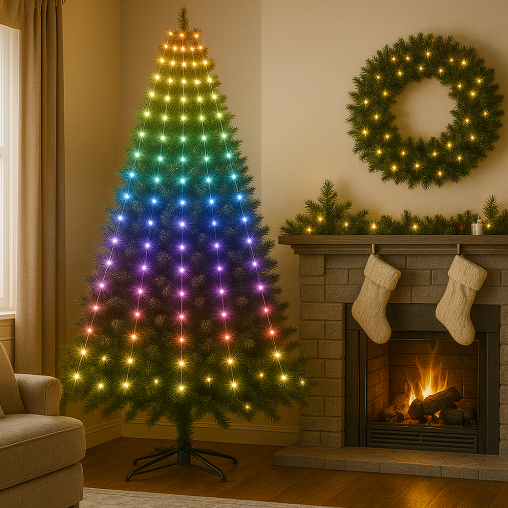 LED Outdoor Christmas Lights Smart Control