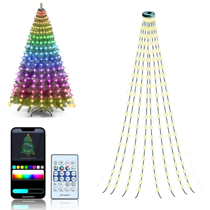 LED Outdoor Christmas Lights Smart Control