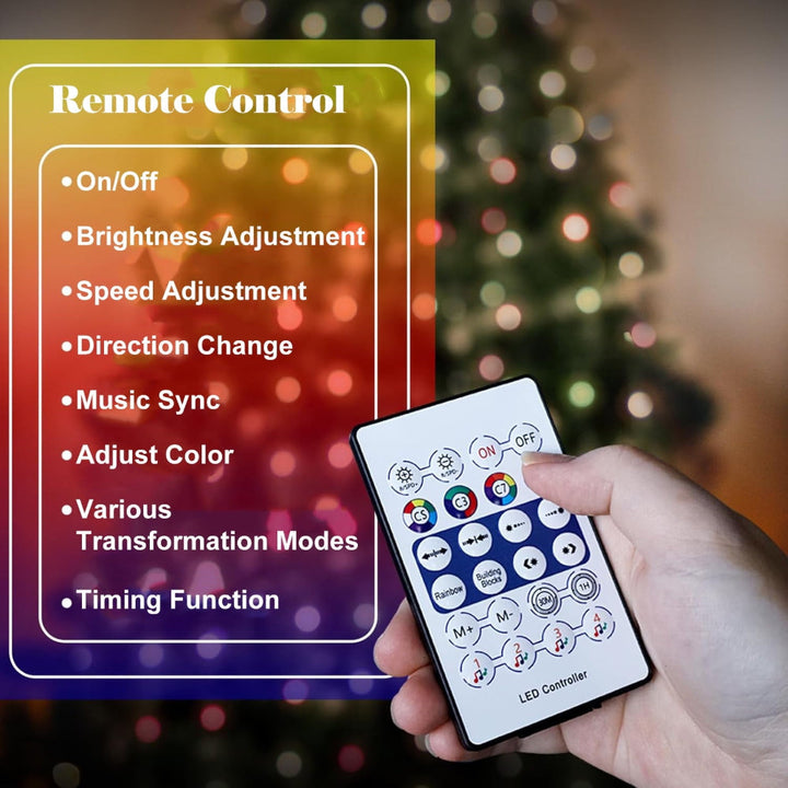 LED Outdoor Christmas Lights Smart Control