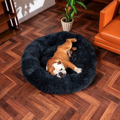 Circular Dog Bed Removable Cover