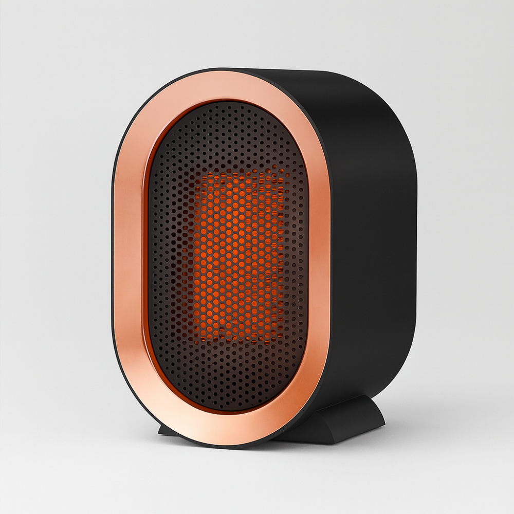 Ceramic Space Heater Energy Saving Compact Design