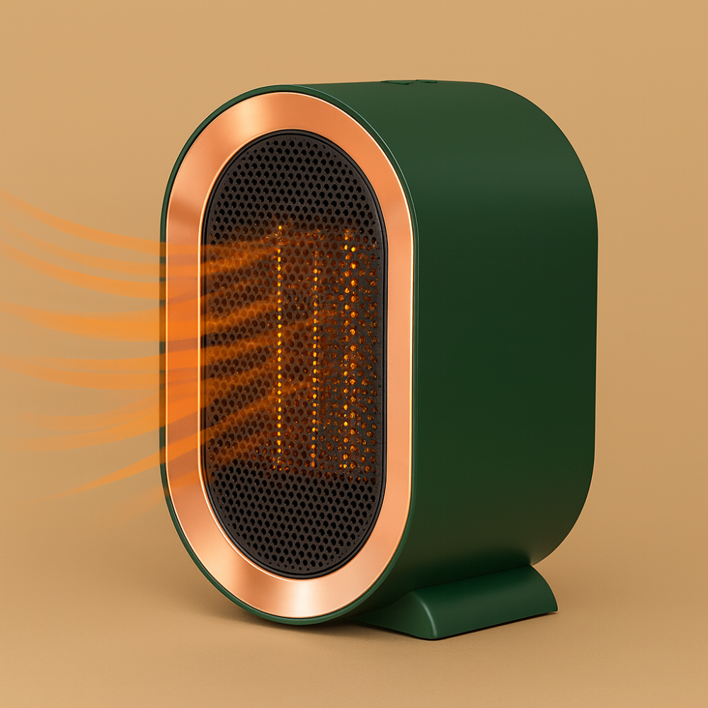 Ceramic Space Heater Energy Saving Compact Design