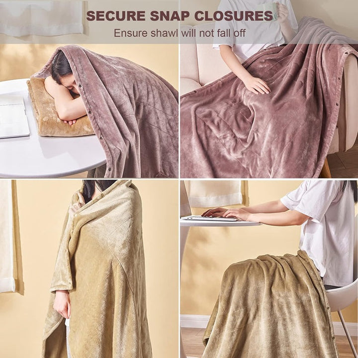 Electric Heated Blanket Portable Travel
