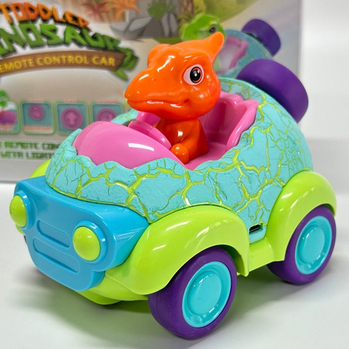 Dinosaur Remote Control Car RC Rechargeable Light Music