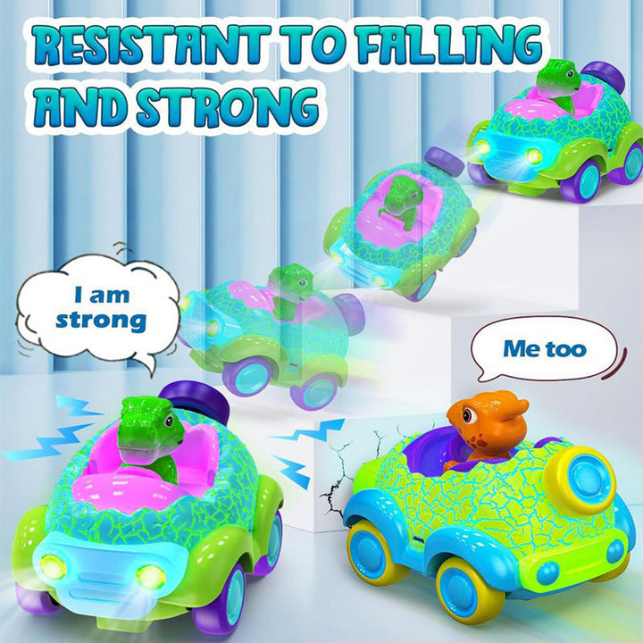 Dinosaur Remote Control Car RC Rechargeable Light Music