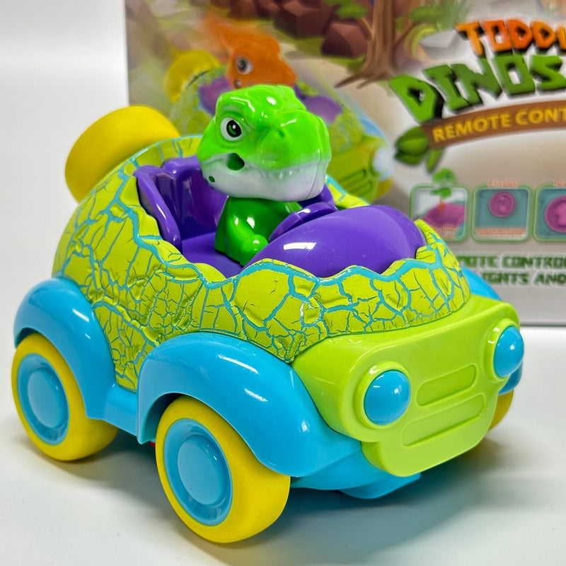 Dinosaur Remote Control Car RC Rechargeable Light Music