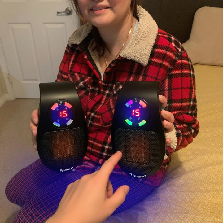 Electric Space Heater Digital Thermostat Energy Saver