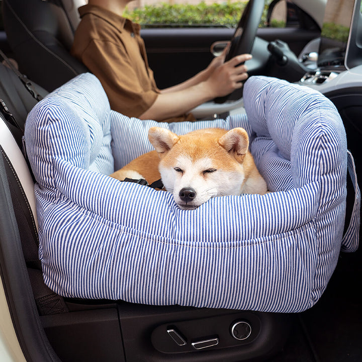 Pet Carrier Bed with Cushion and Shoulder Strap for Dogs and Cats
