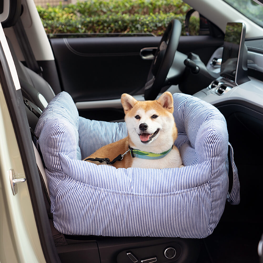 Pet Carrier Bed with Cushion and Shoulder Strap for Dogs and Cats