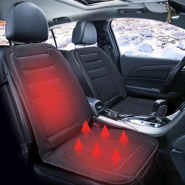 Heated Car Seat Cushion Pad Full Coverage