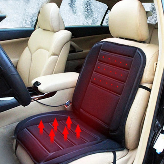 Heated Car Seat Cushion Pad Full Coverage