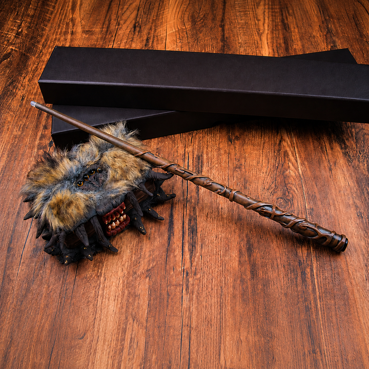 Halloween Magic Wand, Real Fireball Shooting Prop for Parties and Performances