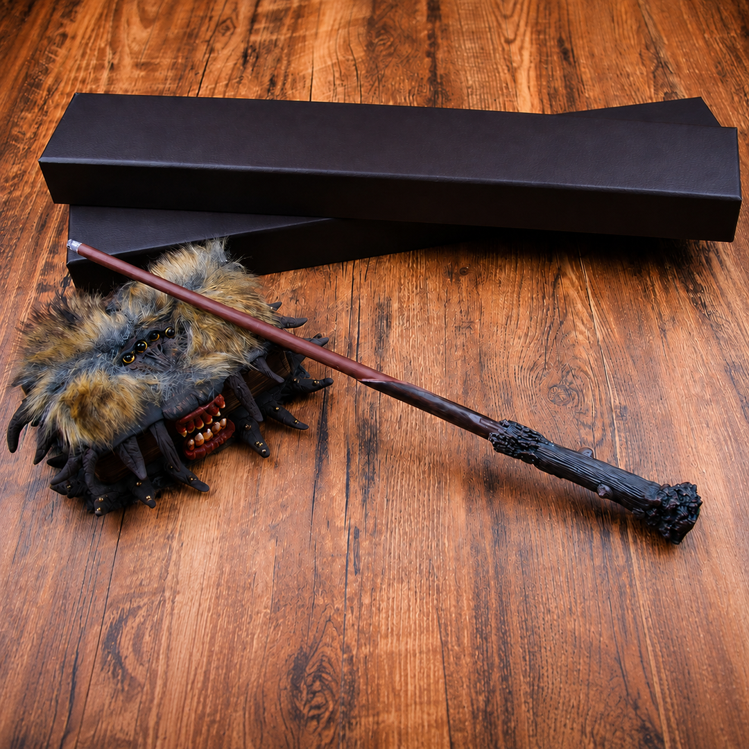 Halloween Magic Wand, Real Fireball Shooting Prop for Parties and Performances