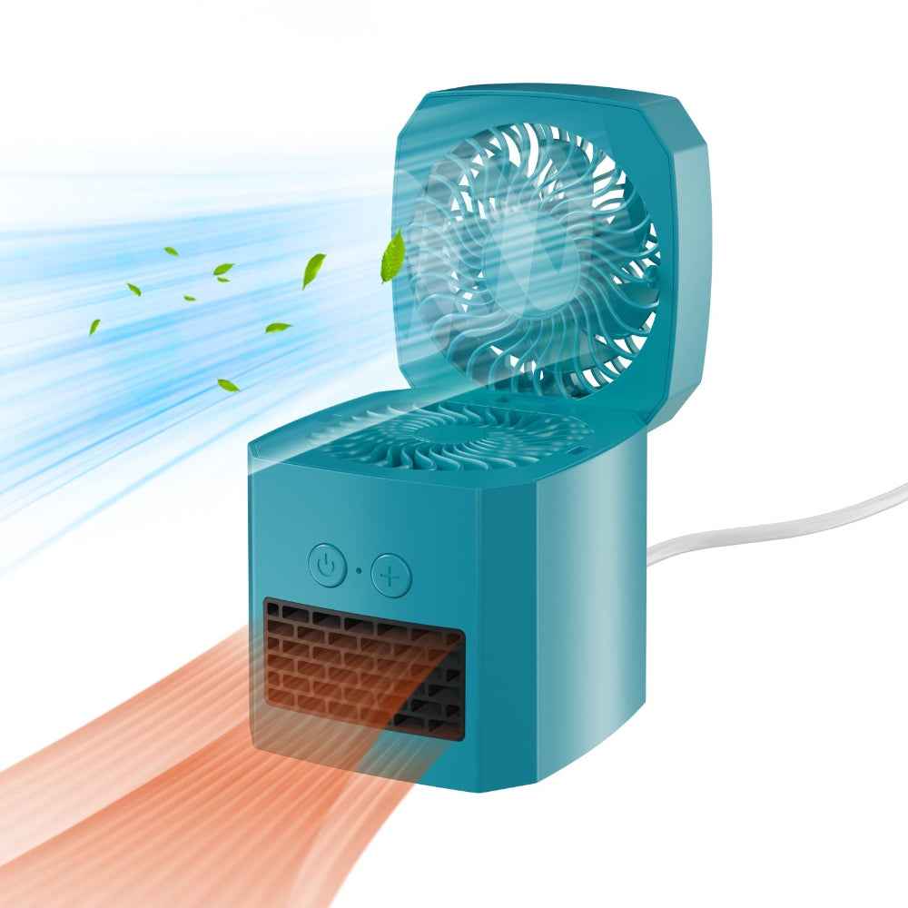 Desktop Electric Heater Fan Combo