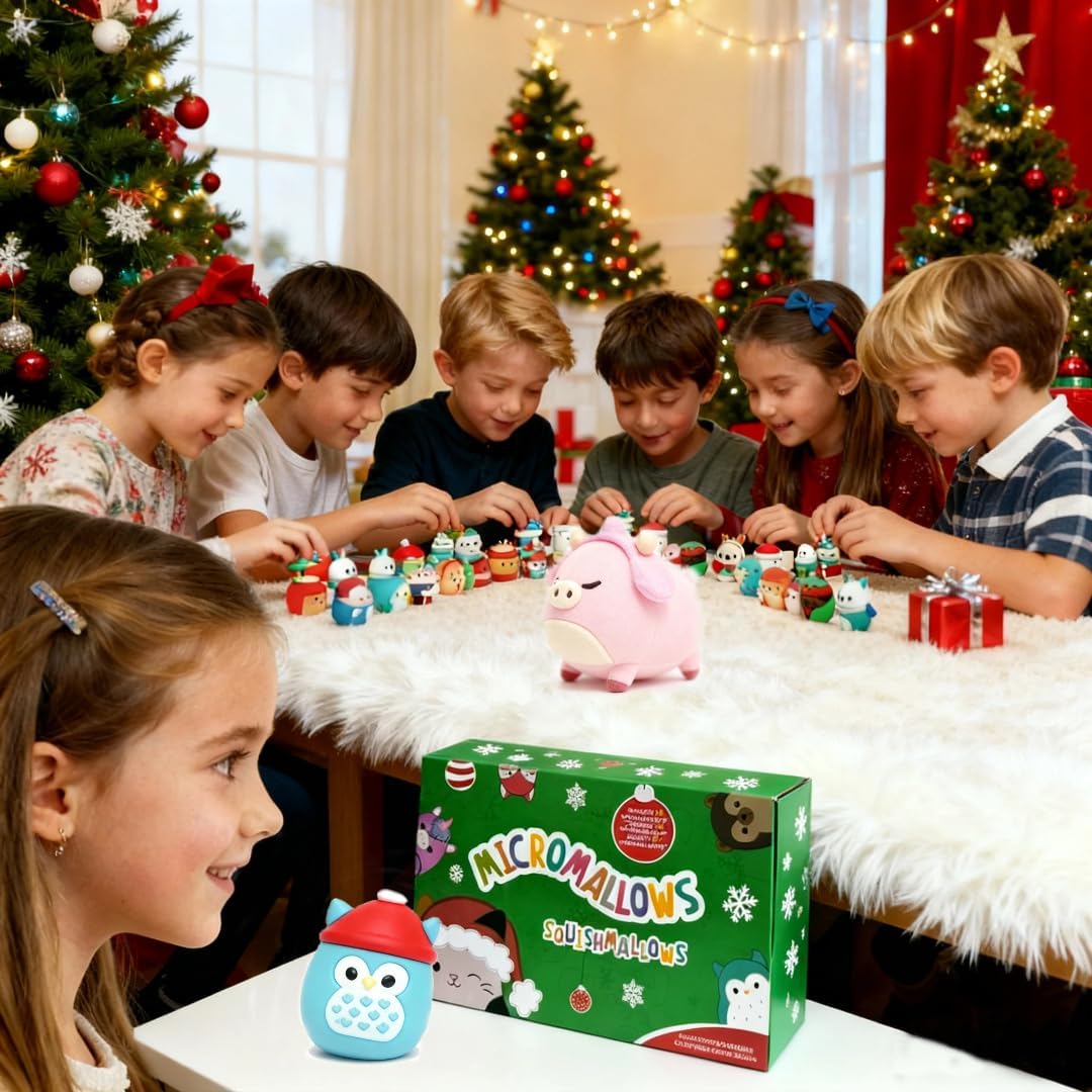 Kids Advent Calendar 2025 Dolls Blind Box 24 Toys Set