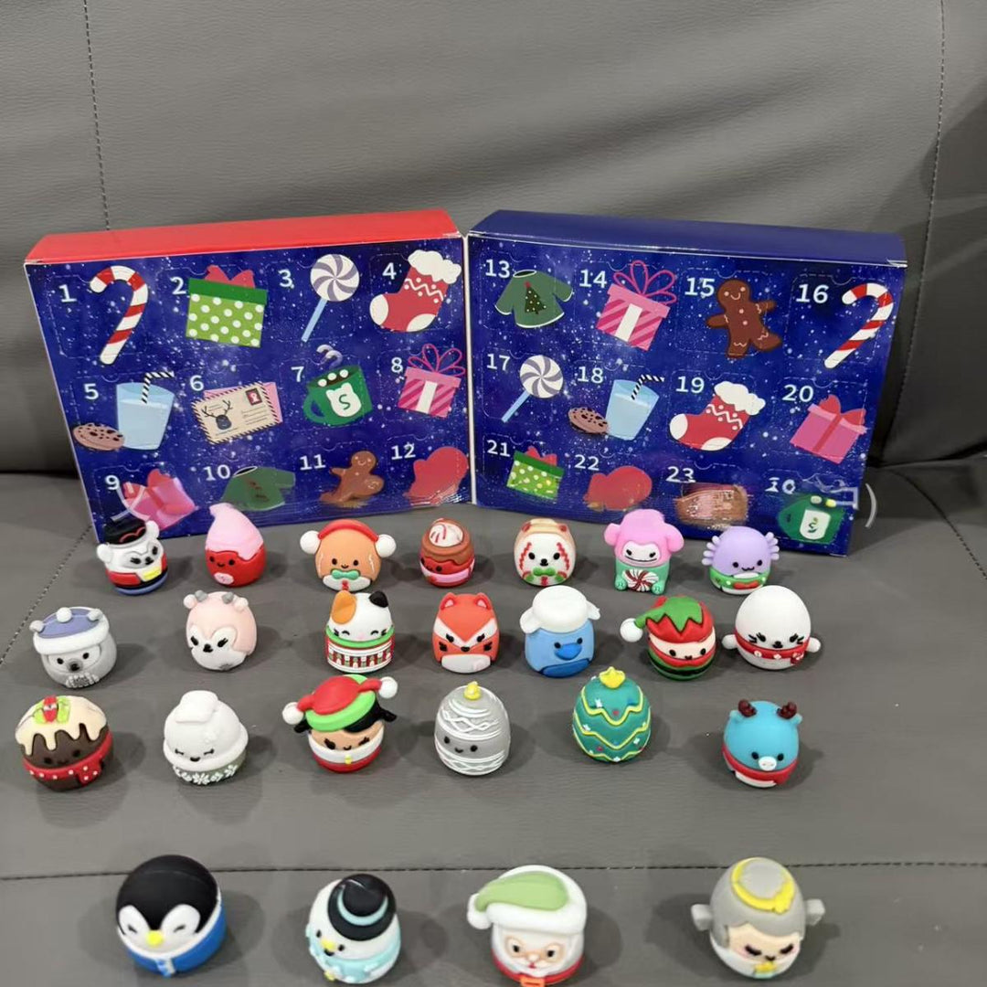 Kids Advent Calendar 2025 Dolls Blind Box 24 Toys Set
