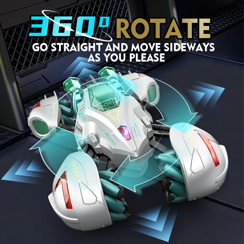 Kids Remote Control Stunt Car 360 Rotation 4WD Vehicle
