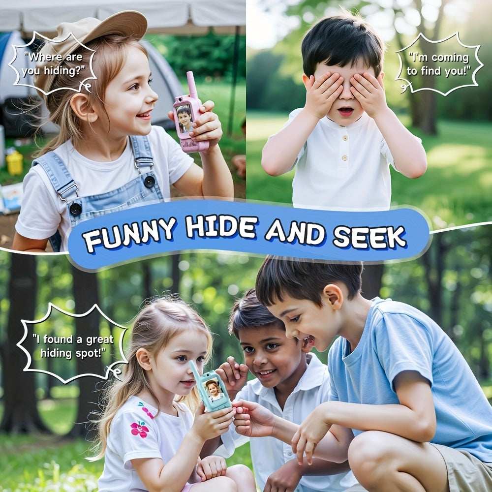 Kids Walkie Talkies Two-Way Video Chat Communication Set