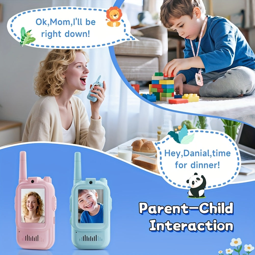 Kids Walkie Talkies Two-Way Video Chat Communication Set