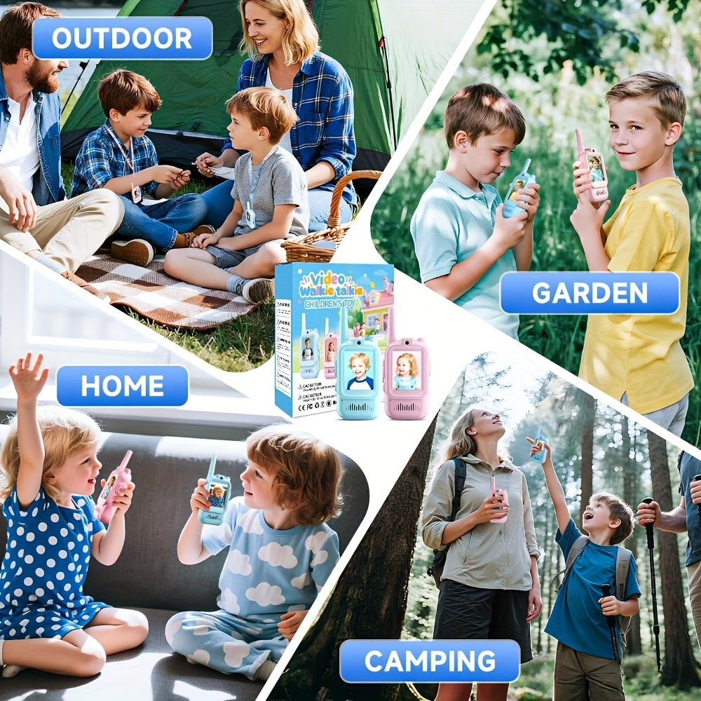 Kids Walkie Talkies Two-Way Video Chat Communication Set