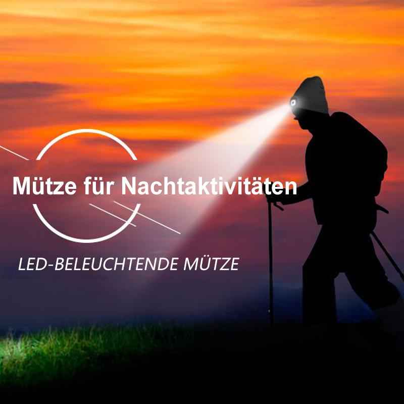 Rechargeable LED Beanie Hat