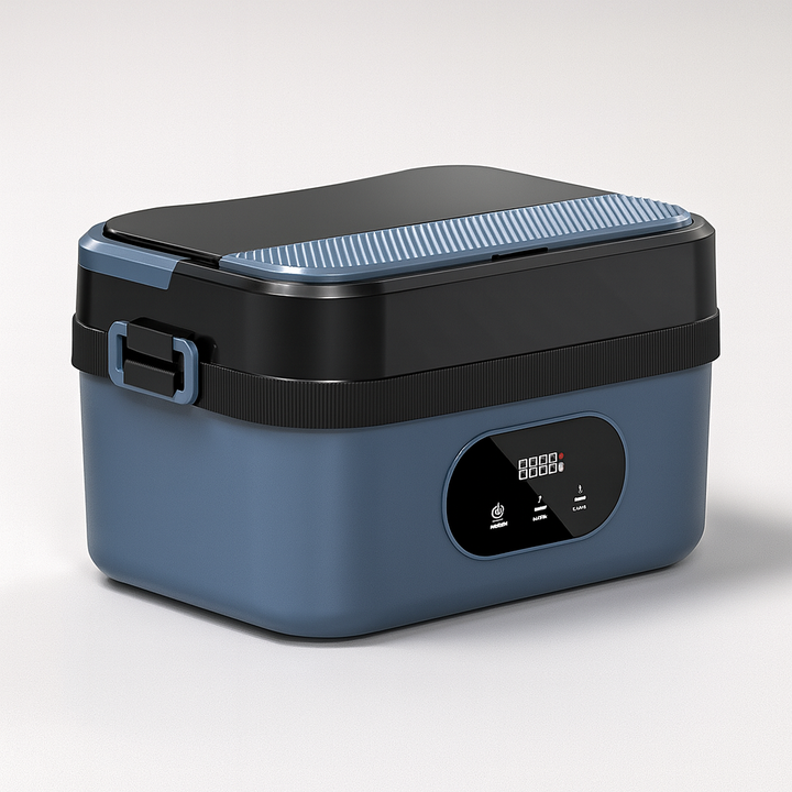Self-Heating Stainless Steel Lunch Box Food Warmer Portable