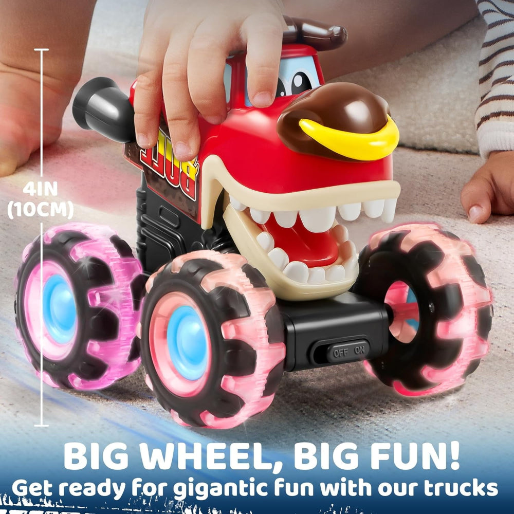 Monster Truck Toy Light Up Cars Play Set