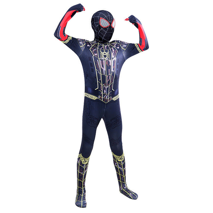 Spider-Man Costume Kids Superhero Jumpsuit Bodysuit Halloween Cosplay