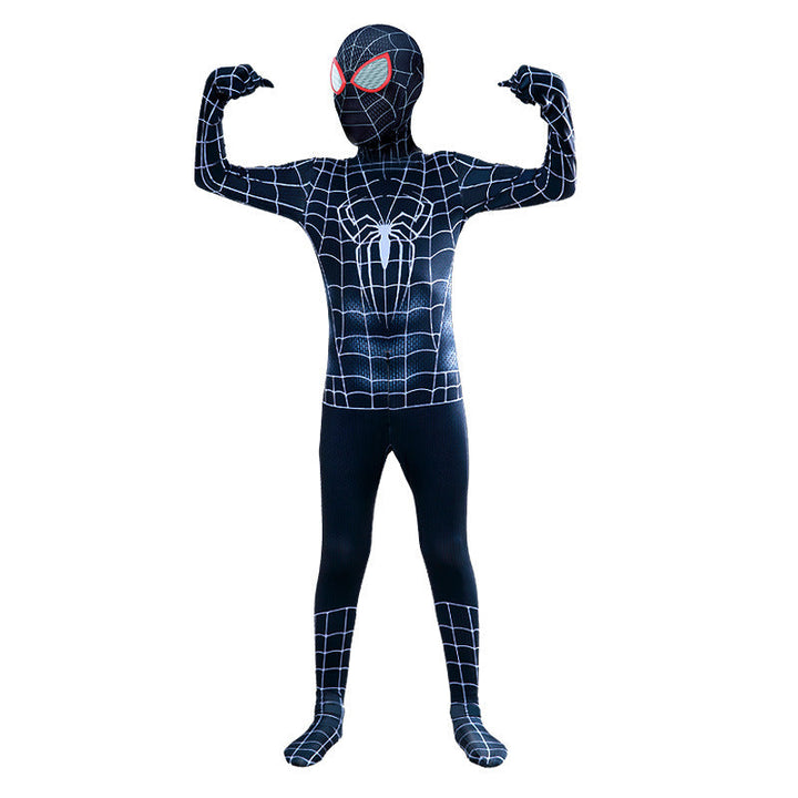 Spider-Man Costume Kids Superhero Jumpsuit Bodysuit Halloween Cosplay