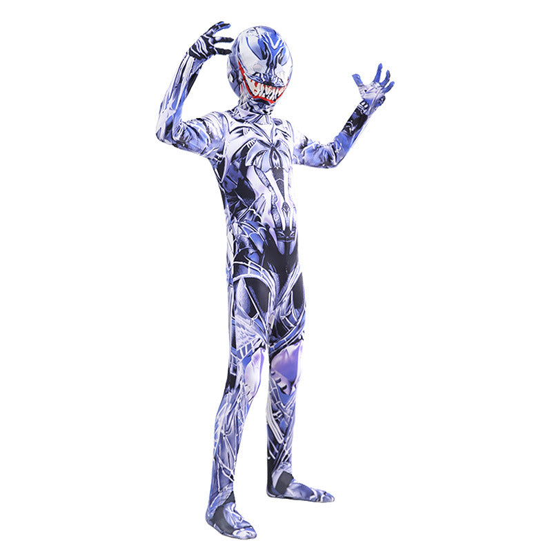 Spider-Man Costume Kids Superhero Jumpsuit Bodysuit Halloween Cosplay